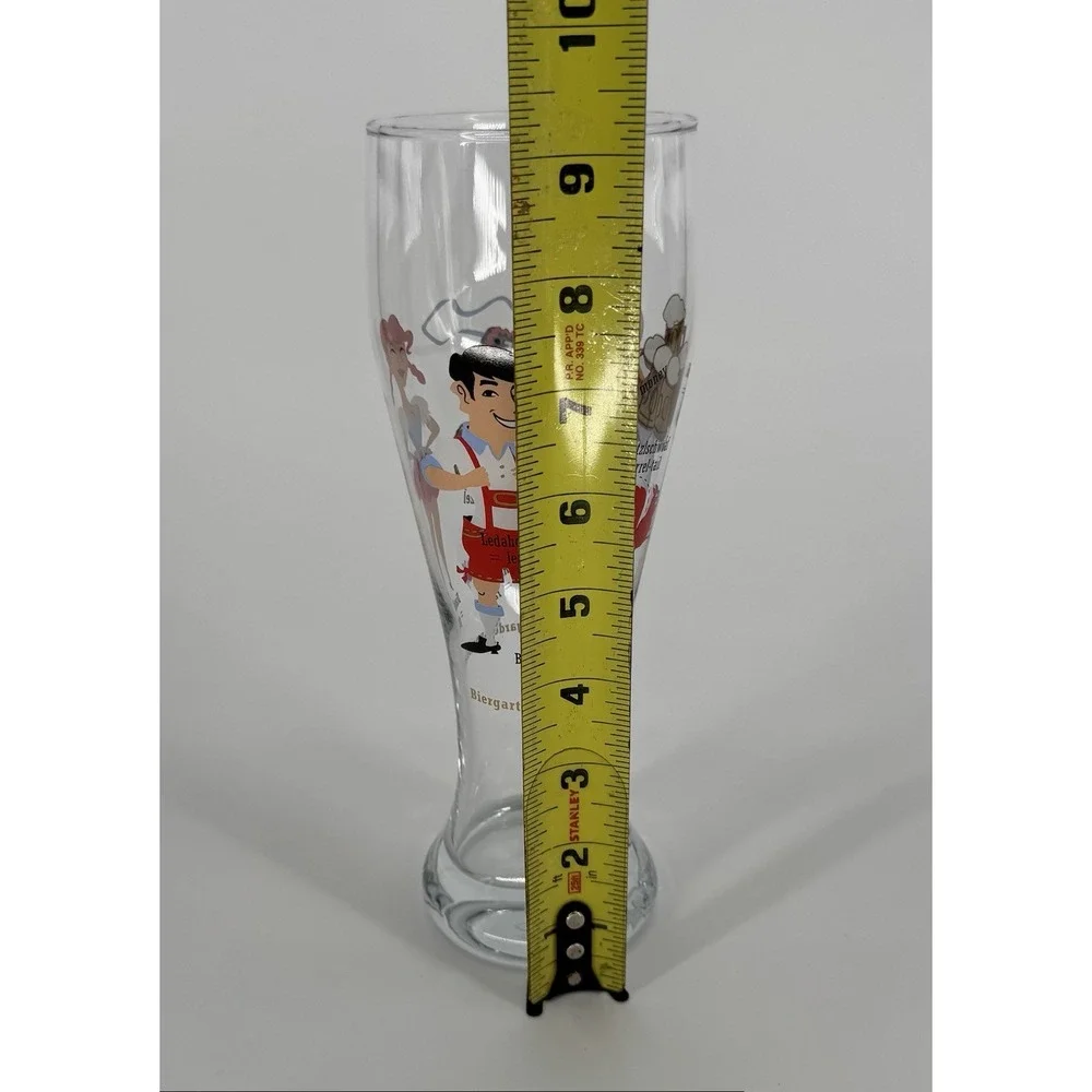Ritzenhoff Beer Glass Weizen Collection Designer Nils Kunath 2006 Germany 9 1/4